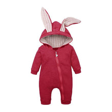 将图片加载到图库查看器,Infant Clothing Baby Boys Clothes Newborn Baby Rompers For Baby Girls Jumpsuit Halloween Baby Costume In Rabbit Style