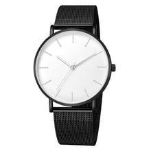 Load image into Gallery viewer, STEVVEX Men Watch Quartz Casual Watches Simple Metal Hour Reloj Quartz Watch Montre Mesh Stainless Steel clock For Men's and Boys