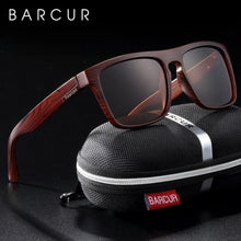 将图片加载到图库查看器,Luxury Polarized Imitation Wood Sunglasses for Men and Women Retro Sunglasses Fashion Retro Style Oculos de sol