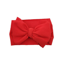 Load image into Gallery viewer, Baby Girls Headband Toddler Big Bow Hairband Cute Solid Stretch Turban For Baby Girls