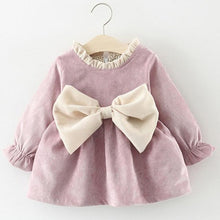 Load image into Gallery viewer, Newborn Baby Girl Cartoon Dress With Bag Infant Clothing Toddler Dress In elegant Design Made for Kids