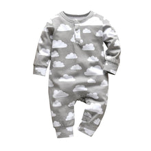 Load image into Gallery viewer, Modern Printed Baby Boys and Girls Romper Cotton Long Sleeve Jumpsuit for Infant Clothing Newborn Baby Kids