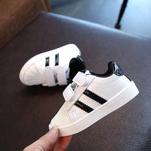 Load image into Gallery viewer, Child Shoes Girls Boys Sport Shoes Antislip Soft Bottom Kids Baby Sneaker Casual Flat Sneakers white Shoes