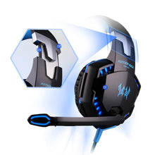 Load image into Gallery viewer, Modern Luxury Gaming STEVVEX Headset over-ear Game Earphones Wired gaming headset microphone Deep bass stereo headphones for PC and GAming