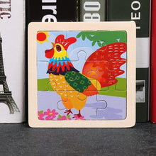 Load image into Gallery viewer, Wood Puzzles Children Adults Vehicle Puzzles Wooden Toys Learning Education Environmental Assemble Toy Educational Games For Baby and Kids