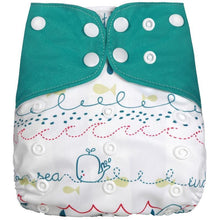 Load image into Gallery viewer, 1Pcs Reusable Cloth Diaper Adjustable Baby Nappies Washable Nappy Durable Baby Diaper