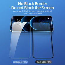 将图片加载到图库查看器,2PCS Screen Protector Tempered Glass For iPhone 14 13 12 Pro Max Full Cover Protective Glass For iPhone 13 Pro Max 9H Hardness Anti-Scratch Shockproof Protection Screen Cover Shield