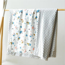 Load image into Gallery viewer, Modern Luxury Kids Blanket Baby Receiving Blanket Sleeping Bed Blanket Soft Newborn Swaddle For Kids