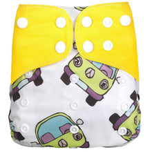 Load image into Gallery viewer, 1Pcs Reusable Cloth Diaper Adjustable Baby Nappies Washable Nappy Durable Baby Diaper