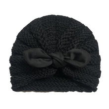 Load image into Gallery viewer, Handmade Knitted Winter Baby Hat for Girls Candy Color Enfant Baby Beanie Turban Hats Newborn Baby Cap