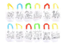 Load image into Gallery viewer, 6Pcs Antistress Children Eco-friendly Graffiti Bag Kinderarten For Hand Paiting For Kids