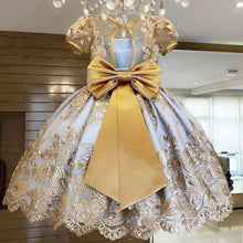 将图片加载到图库查看器,Handmade Luxury Princess Baby Girl 1 Year Birthday Dress Tutu First Christmas Party Cute Bow Dress Infant Modern Luxury Dress With Big Bow