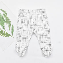 Load image into Gallery viewer, Baby Trousers 0-18 Month Cotton Cute Printed Spring Autumn Unisex Casual Footed Baby Boys Pant Infant Girl Pants Newborn Trouser