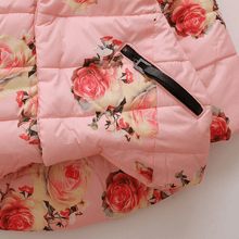将图片加载到图库查看器,Designer Luxury Elegant New Winter Baby Outerwear Hooded Printed Cotton Padded Jacket and Coats For Babies and Girls Kids