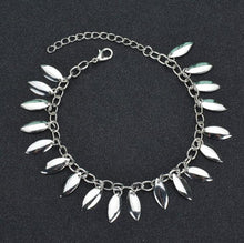 Load image into Gallery viewer, Gold Metal Shell Coconut Tree Female Anklets Barefoot Sandals Foot Summer Double Layers Foot Bracelets Leg Jewelry
