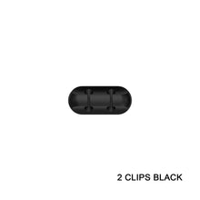 将图片加载到图库查看器,Cable Holder Silicone Cable Organizer Flexible USB Management Clips Holder For Mouse Keyboard Earphone Headset
