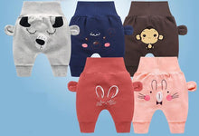 将图片加载到图库查看器,New Baby Fashion Long Pants Cartoon Animal Printing Baby Trousers Kid Wear Baby Pants For Kids