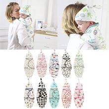 将图片加载到图库查看器,Baby Swaddle Blanket With Cap For Newborn Wrap Cotton Swaddling Bag Baby Envelope Sleep sack Blanket .