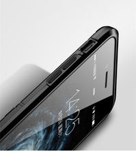 将图片加载到图库查看器,Luxury Black Cool Armor Case For iPhone 8 7 6 6S Plus 5 5s Shockproof Case For iPhone X XS MAX XR Stand Cover Case Heavy Duty Shockproof Armor Dual Layer Protection Back Case Cover