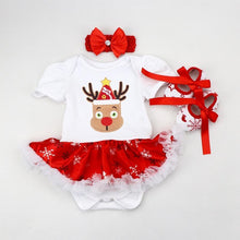 将图片加载到图库查看器,Christmas Dress Party Baby Clothes Girl Set Toddler Infant Outfit Newborns Girls Clothing