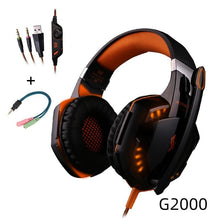 Load image into Gallery viewer, Modern Luxury Gaming STEVVEX Headset over-ear Game Earphones Wired gaming headset microphone Deep bass stereo headphones for PC and GAming