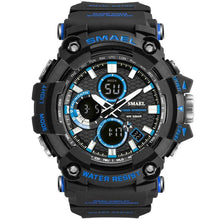 将图片加载到图库查看器,Men's Sports Watches Top Brand Luxury Military Quartz Watch Men Waterproof 50M Shock Digital Whats Relogio Masculino
