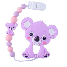 Load image into Gallery viewer, Baby Silicone Koala Panda Teether Toy Toother Unique Design Perfect For Kids And Parents