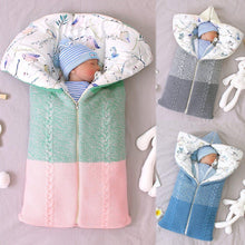 将图片加载到图库查看器,Newborn Infant Baby Knit sleep bag Stroller envelope Blanket Winter Warm Swaddle Wrap Sleeping Bags