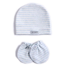 Load image into Gallery viewer, Modern Newborn Baby Births Cap and Gloves Set Soft Cotton Kids Infants Anti-scratch Gloves Hat Gifts For Baby