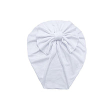 Load image into Gallery viewer, Luxury Modern Baby Headband Hat Bowknot Print Cotton Stretchy Turban Headband Infant Head Wrap Beanie Hat For Babies and Kids