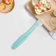 Load image into Gallery viewer, Baby Soft Silicone Spoon Color Temperature Sensing Spoon Children Food For Baby Boys Or Girls Feeding Tools