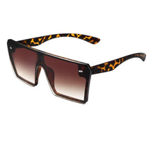 Load image into Gallery viewer, NEW Top Oversized Square Modern Woman And Ladies Fashion Retro Gradient Sunglasses With Big Frame And Vintage Eyewear UV400 Protection