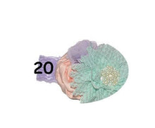 将图片加载到图库查看器,Luxury Modern Handmade Flower Headband Newborn Infant Pearl Flowers With Lace wide Headbands Bebes Hair Accessories Bow