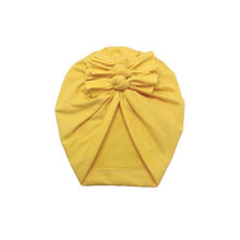 Load image into Gallery viewer, Luxury Modern Baby Headband Hat Bowknot Print Cotton Stretchy Turban Headband Infant Head Wrap Beanie Hat For Babies and Kids