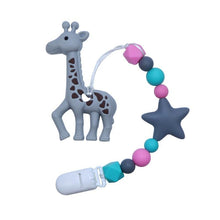 将图片加载到图库查看器,Baby Teething Lovely Koala Owl Horse Cookies Baby Teether Molar Toy Gift Raccoon Food Grade Silicone Beads For Kids and Baby
