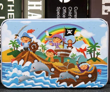 将图片加载到图库查看器,New 60 Pieces Wooden Toys Puzzle Kids Toy Cartoon Animal Wood Toys Puzzles For Child Early Educational Learning Toys for Children