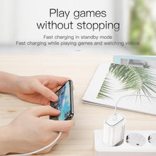 将图片加载到图库查看器,Small Black PD Charger USB 18W QC 4.0 USB Type C Fast Portable Wall Charger High Speed Charging