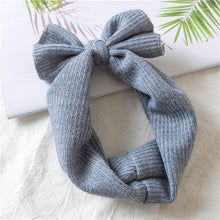 将图片加载到图库查看器,Luxury Modern Designer Baby Headband Girl Knitted Hair Accessories Toddler Knotted Turban Newborn Hair Bows Headwrap