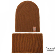 Load image into Gallery viewer, Modern Baby Set Hat Cap and Scrif And Snood Warm Hat Scarf Caps Scarves Knit Hats For Kids
