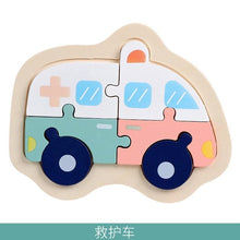 将图片加载到图库查看器,Wooden Children Colorful Animal Stevvex Puzzle for Toddler Creative Puzzle Early Educational Toys for Boys and Girls 2-4