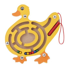 Load image into Gallery viewer, Children Magnetic Maze Toy Kids Wooden Puzzle Game Toy Kids Early Educational Brain Teaser Wooden Toy Intellectual Stevvex Board