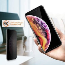 Load image into Gallery viewer, 3Pcs Full Cover Black Edge Anti-spy Tempered Glass Private Screen Protector For iPhone 14 13 12 11 Pro MAX X XS Max XR 7 8 Plus Tempered Glass Full Glue Edge to Edge scratchproof Guard Screen Guard for iPhone