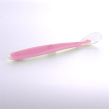 Load image into Gallery viewer, New Candy Color Baby Soft Silicone Spoons Feeding Dishes Tableware Flatware Children Food Feeding Tools