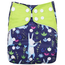 Load image into Gallery viewer, 1Pcs Reusable Cloth Diaper Adjustable Baby Nappies Washable Nappy Durable Baby Diaper