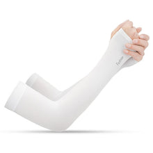 Load image into Gallery viewer, Outdoors Arm Sleeves Bicycle Sleeves Sun Protection Arm Cooling Sleeve Warmers UV Protection Sleeves Multi-functional High-elastic Outdoor Sports Sleeves Summer Sun Protection Running Cycling Sleeves Sunscreen Arm Warmer Sun Arm Cover