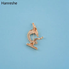 将图片加载到图库查看器,Hanreshe Classic High Quality Microscope Brooch Pin Zinc Alloy Medical Equipment Medical Pins For Doctors Nurses Lapel Jewelry