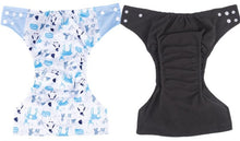 Load image into Gallery viewer, Reusable Waterproof Diaper Baby Bamboo Charcoal Diaper One Size Pocket Baby Nappies For Kids Set