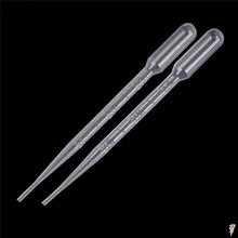 Load image into Gallery viewer, 20PCS 3ml Disposable safe Plastic Eye Dropper Transfer Graduated Pipettes Practical Transparent Pipettes Educational Supplies