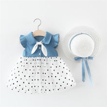 将图片加载到图库查看器,Modern Retro Baby Girls Dresses For Baby Princess Dress Infant 1st Year Birthday Party Dress Newborn Baby Clothes