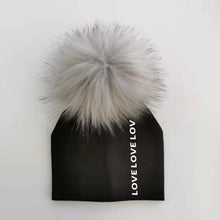 将图片加载到图库查看器,Newborn Kids Cotton Hats Cap With Pom Children's Hat Boy Accessories Toddler Caps